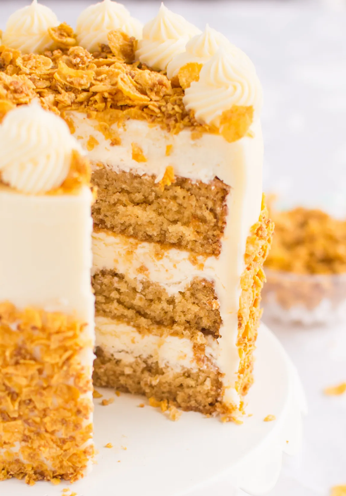 Cornflakes Crunch Tea Cake