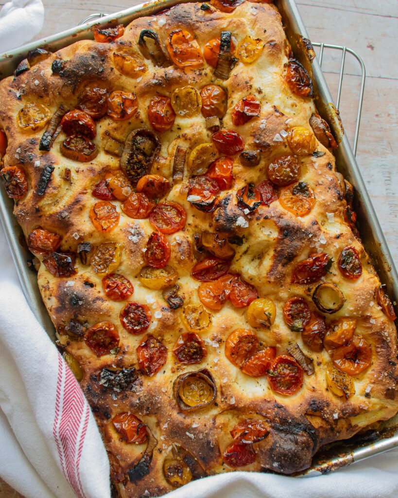Tomato & Garlic Focaccia