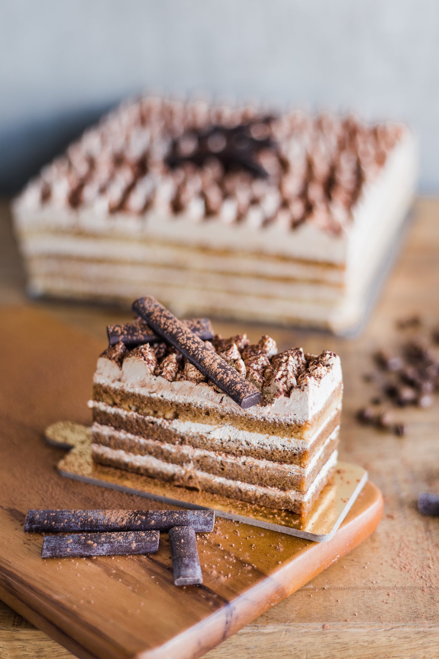 Hazelnut Crunch Cake