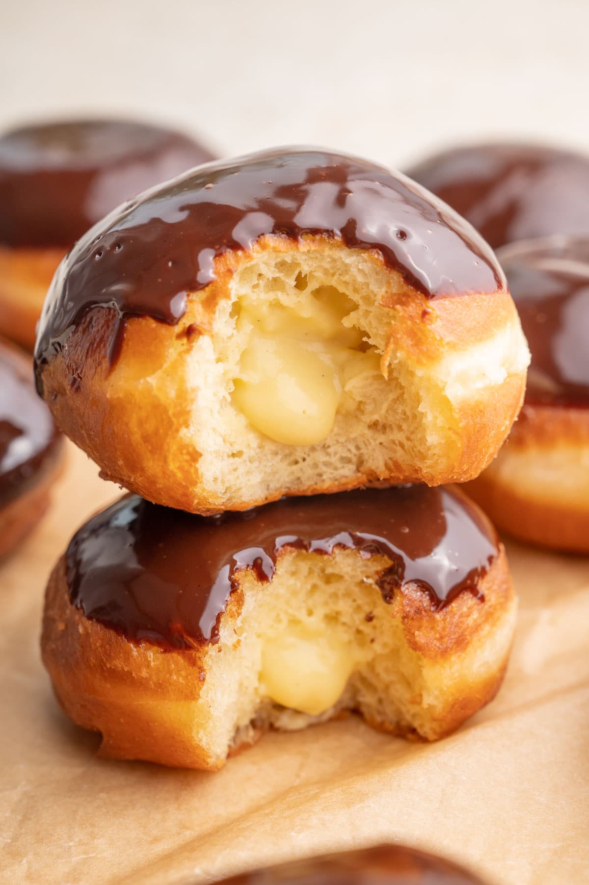 Boston Cream Pie Berliner