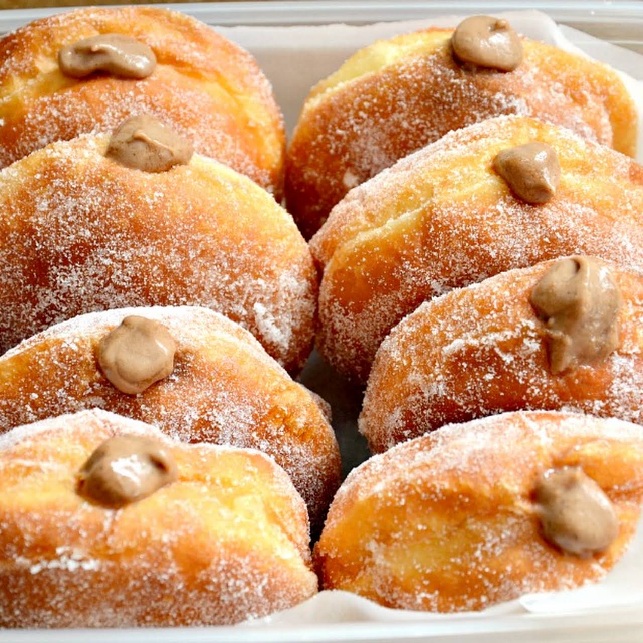 Chocolate Custard Berliner